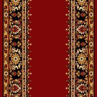 Ковровая дорожка полушерстяная Кремлевская роза