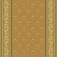 Ковровая дорожка полушерстяная SIDNEY coffee