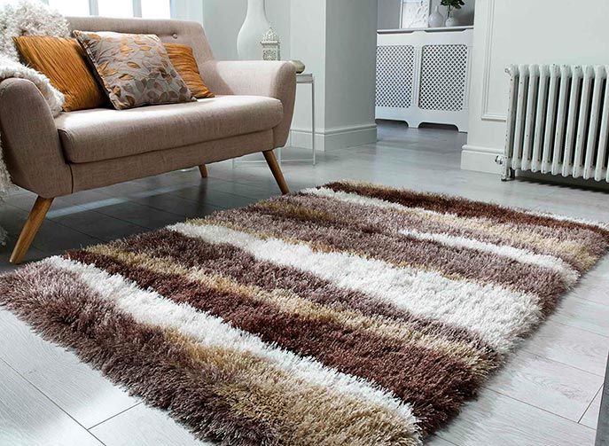 Ковер с длинным ворсом