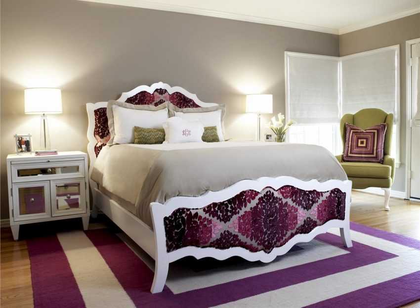 Ковер в спальне