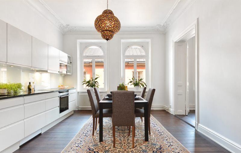 Ковер на кухне