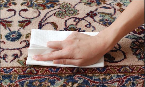 Как высушить ковер