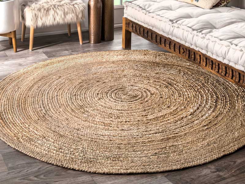 Ковер из джута