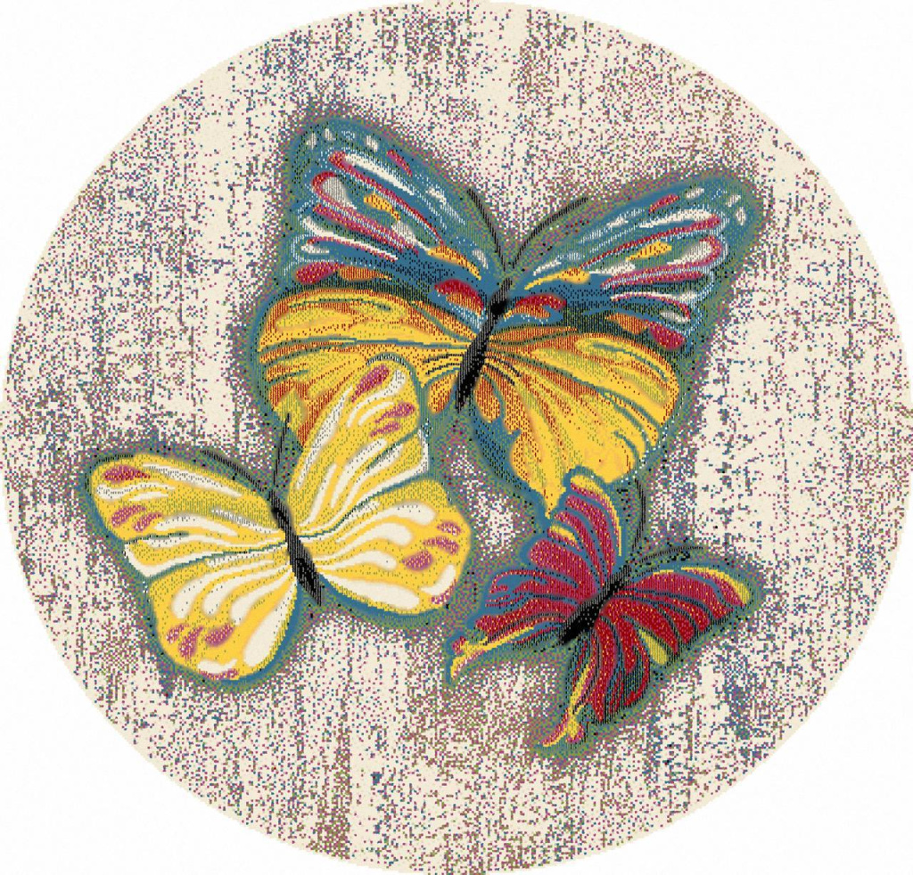 RIO C064 PINK-MULTICOLOR Круг