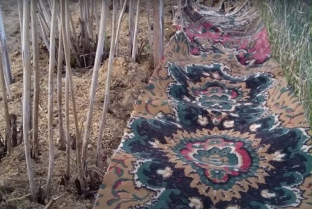 Старый ковер