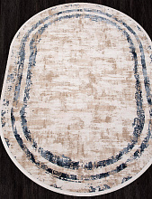 Ковер LISSABON SI053T BROWN / BROWN Овал