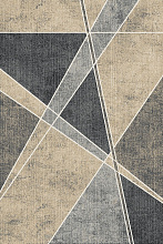 Ковер SPACE D841 BEIGE-BLACK