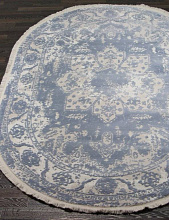 Ковер TRUVA 08311T BLUE / BLUE Овал