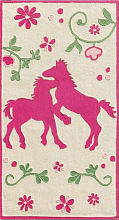 Ковер детский  ручной работы Ki You Лошадки PF-102-02