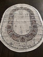 RODOS 7689A L.BLUE / WHITE Овал