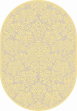 Рельефный ковер из вискозы GENOVA 38011 6262 60 ОВАЛ