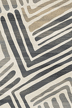 Ковер SPACE D840 BEIGE-BLACK