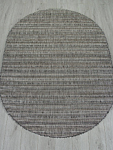 Ковер KAIR S146 DARK GRAY Овал