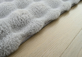 Ковровая Дорожка из искусственного меха BUBBLE PREMIUM MS2000 L.GREY