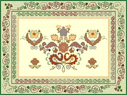 Ковер ТАТАРСКИЕ УЗОРЫ