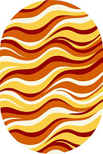 SUNRISE v817 ORANGE-YELLOW Овал