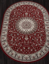 Ковер GAVANA D409 RED Овал