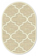 Рельефный ковер Soho 5519-15053 ОВАЛ