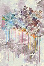 Ковер HUNNU Цветы 6A1883 001