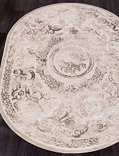 Ковер ARMINA 03701A BROWN / BROWN Овал