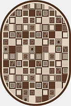 Ковер-циновка NOVARO 911-19 ОВАЛ