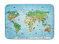 Детский развивающий 3D ковер КАРТА МИРА 86033