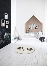 Ковер BALTA Richie Панда 15523 966 КРУГ