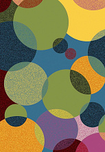 Ковер CRYSTAL NC59 ORANGE-MULTICOLOR