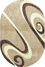 Ковер фризе Fantasy 12517-89 ОВАЛ