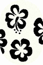 SHAGGY ULTRA s605 BONE-BLACK Овал