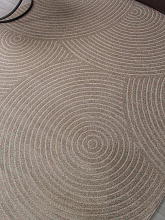 Ковер DIOS F410 LIGHT BEIGE Овал