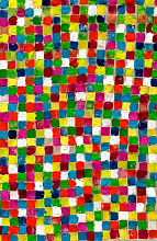 Тонкий ковер Забава Художника JAN 023 02. Рисунок сверхвысокого разрешения.