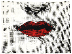 Ковер ручной работы LIPS 100% шерсть высокоплотный