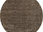 SHAGGY TREND L001 DARK BROWN Круг