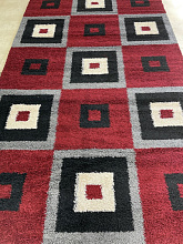 Ковер KEOPS SHAGGY S1082C CHERY / CHERY