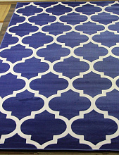 Ковер MEGA CARVING WK d422 BLUE-NATURAL