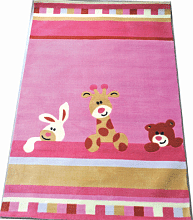 Ковер  детский AMIGO Розовый 