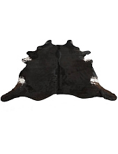 Ковер из натуральной коровьей шкуры KRS049 BLACK