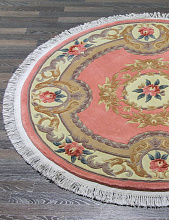 Ковер 90 LINE WOOLEN HANDK-KNOTTED 0083 624 Круг