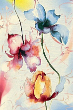 Ковер HUNNU R Цветы 6A1620 001