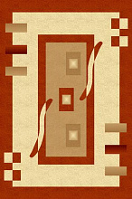Ковер PACIFIC CARVING 287 CREAM / RED