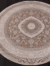 Ковер ARMINA 03874B BROWN / BROWN Круг