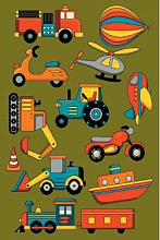 Детский ковер Смайлики  MANGO 11242-130