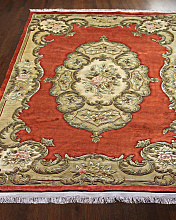 90 LINE WOOLEN HANDK-KNOTTED SHD-6 TERRA