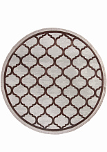 Ковер SARDES TRUVA 08422M PURPLE / PURPLE Круг