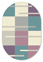 Рельефный ковер Soho 1612-15521 ОВАЛ 