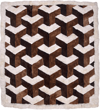 Ковер натуральный из меха Альпаки 40