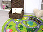 Детский развивающий 3D ковер с дорогами Лесная опушка 87100 КРУГ 