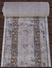 Ковровая Дорожка RODOS 7689A L.BLUE / WHITE