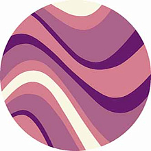 Ковер VISION DELUXE v802 LILAC Круг